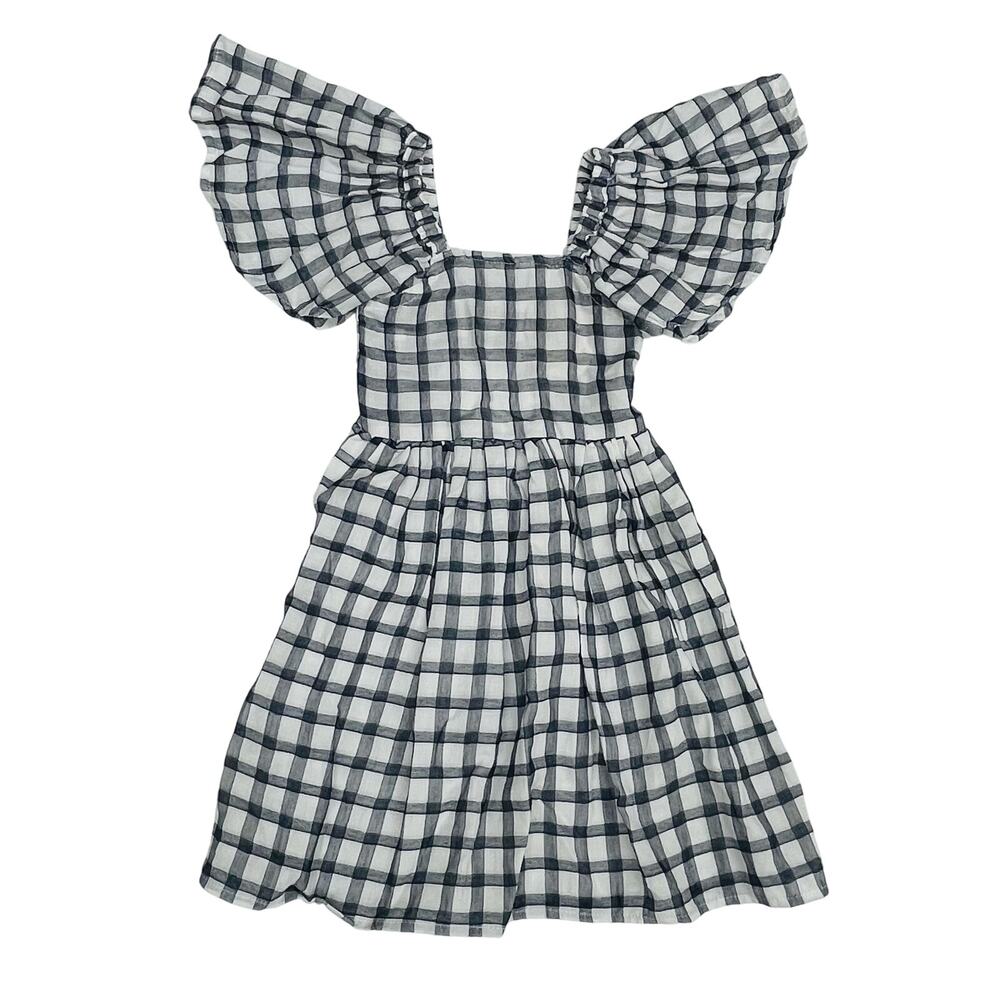 NWT Vignette 14Y Hallie Dress in Navy Plaid